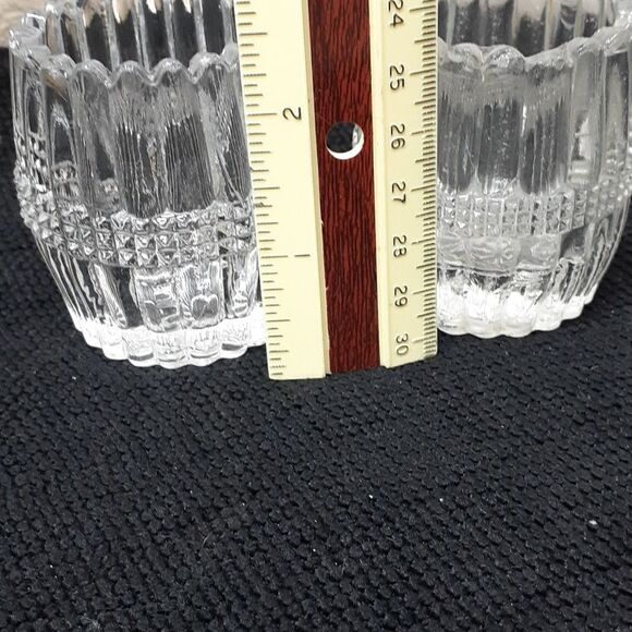 Vintage toothpick holders - Lot of 5 crystal/glass - Picture 4 of 10